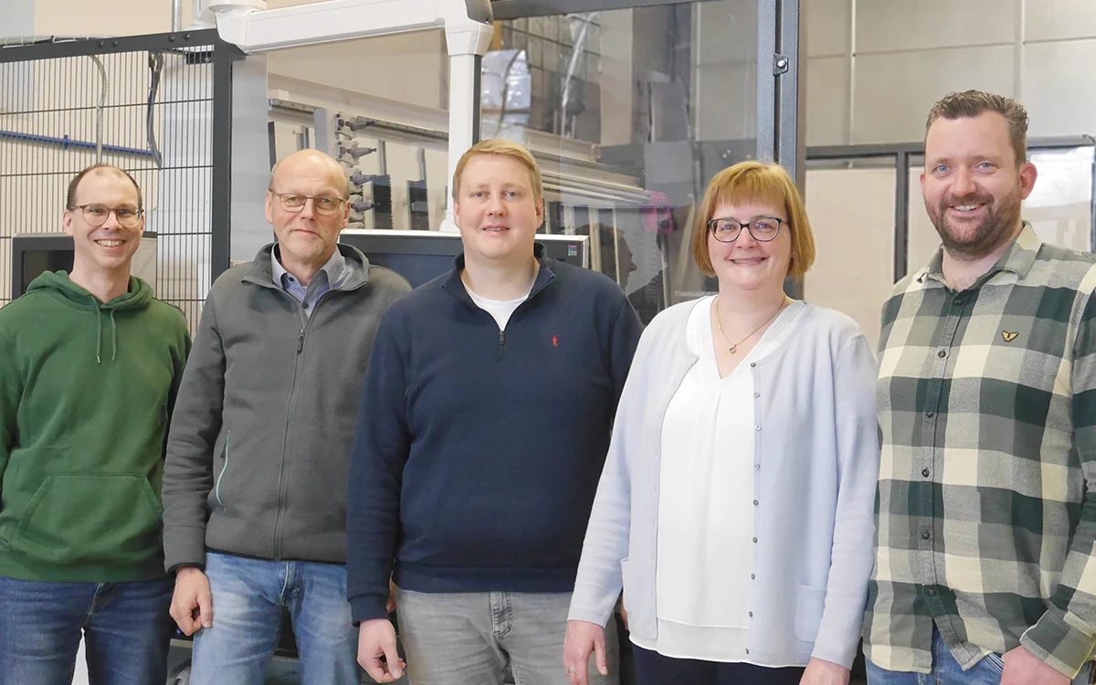 Ein Gruppenbild der neuen Führungsebene